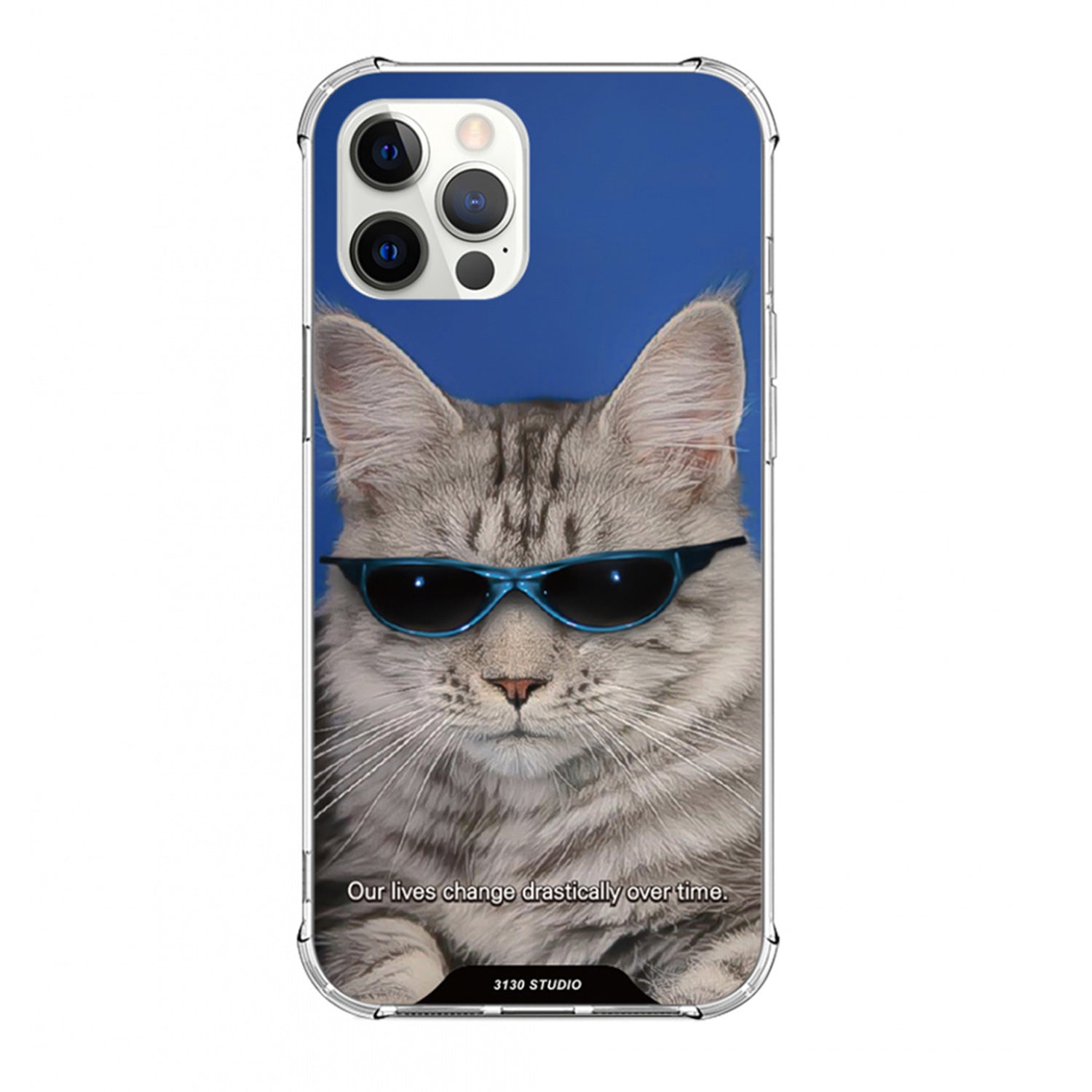 pair blue cat ver.2 case