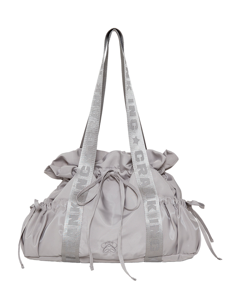 POCKET STRING SHOULDER BAG_GREY