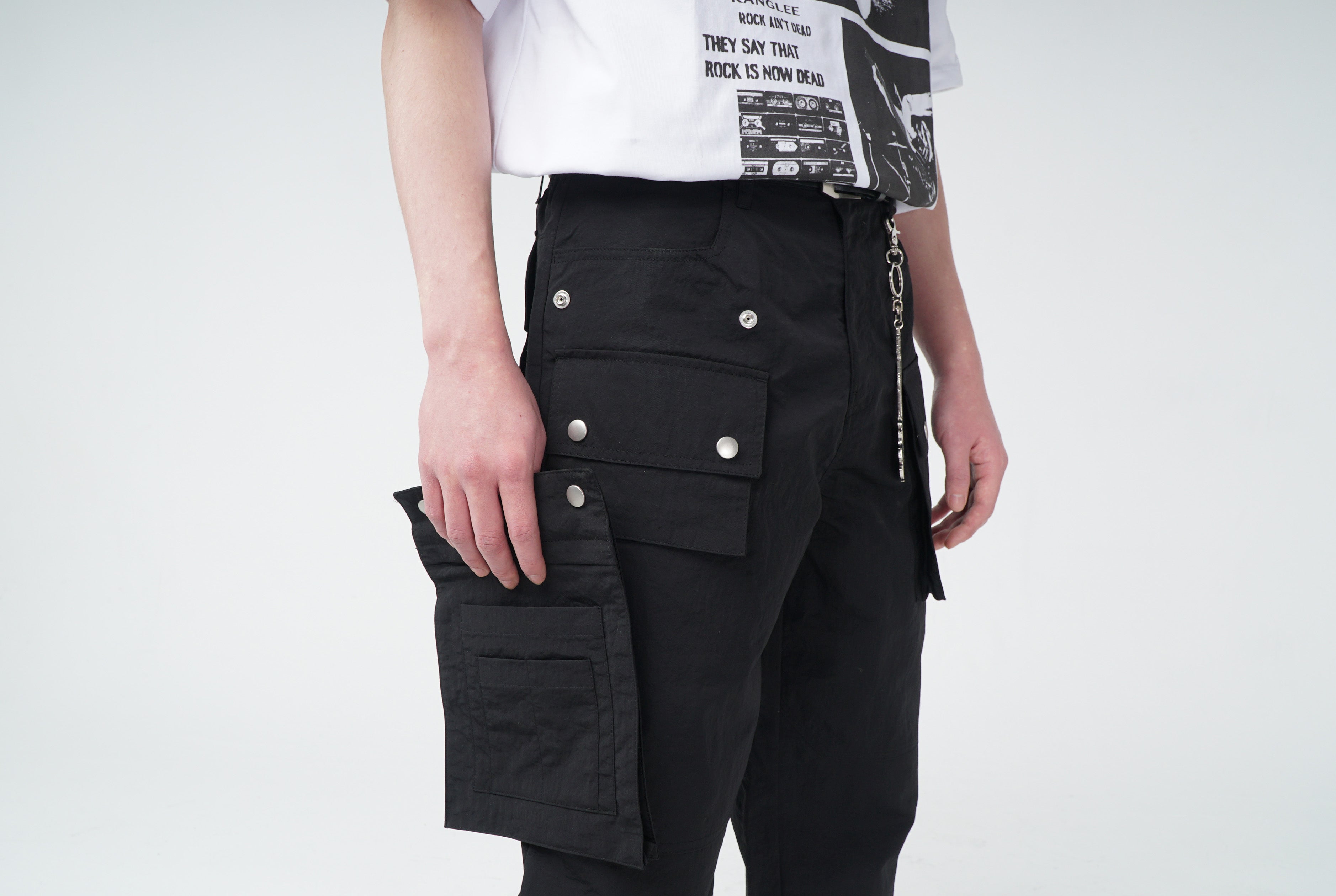 ROCKBAND TROUSERS IN NYLON 