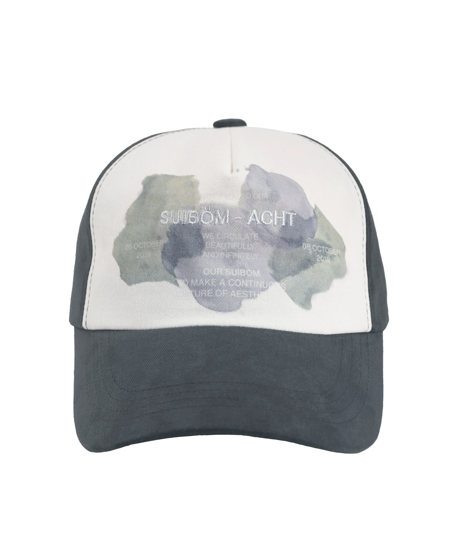 Acht Palette ball cap - Off White / Charcoal