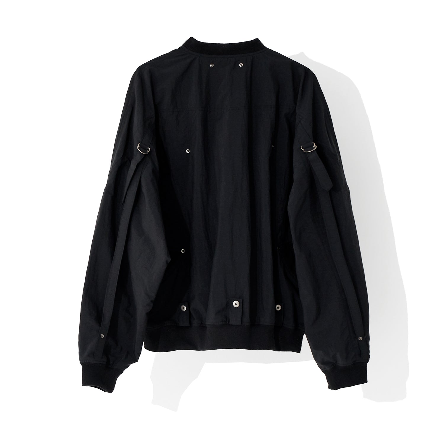 MULTI FUNTIONAL  ZIP PULLOVER JACKET_BK