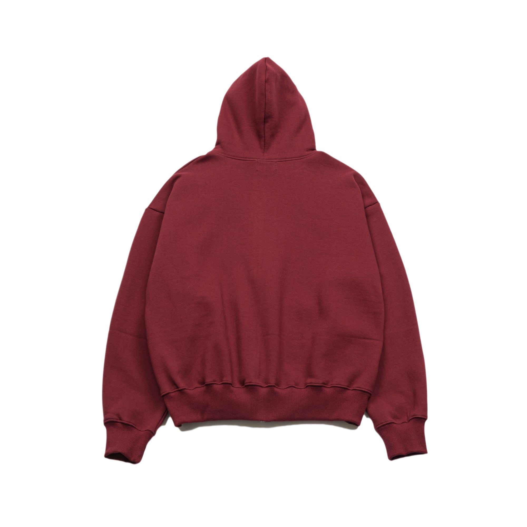 FLOWER ZIP UP HOOD(WINE)