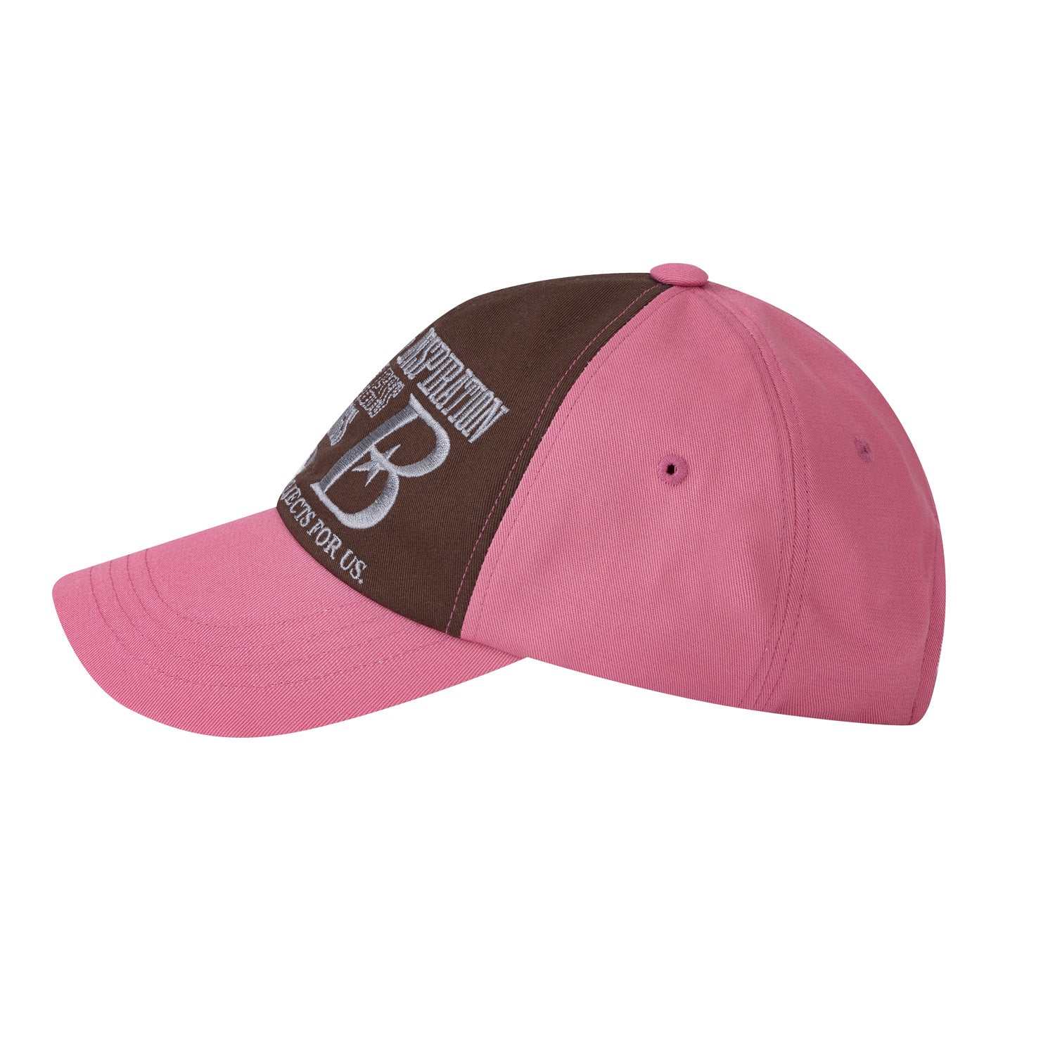 b logo ball cap [pink]