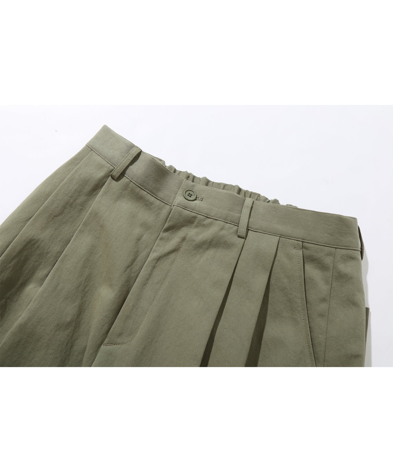 Cargo Pocket Balloon Pants (Olive)