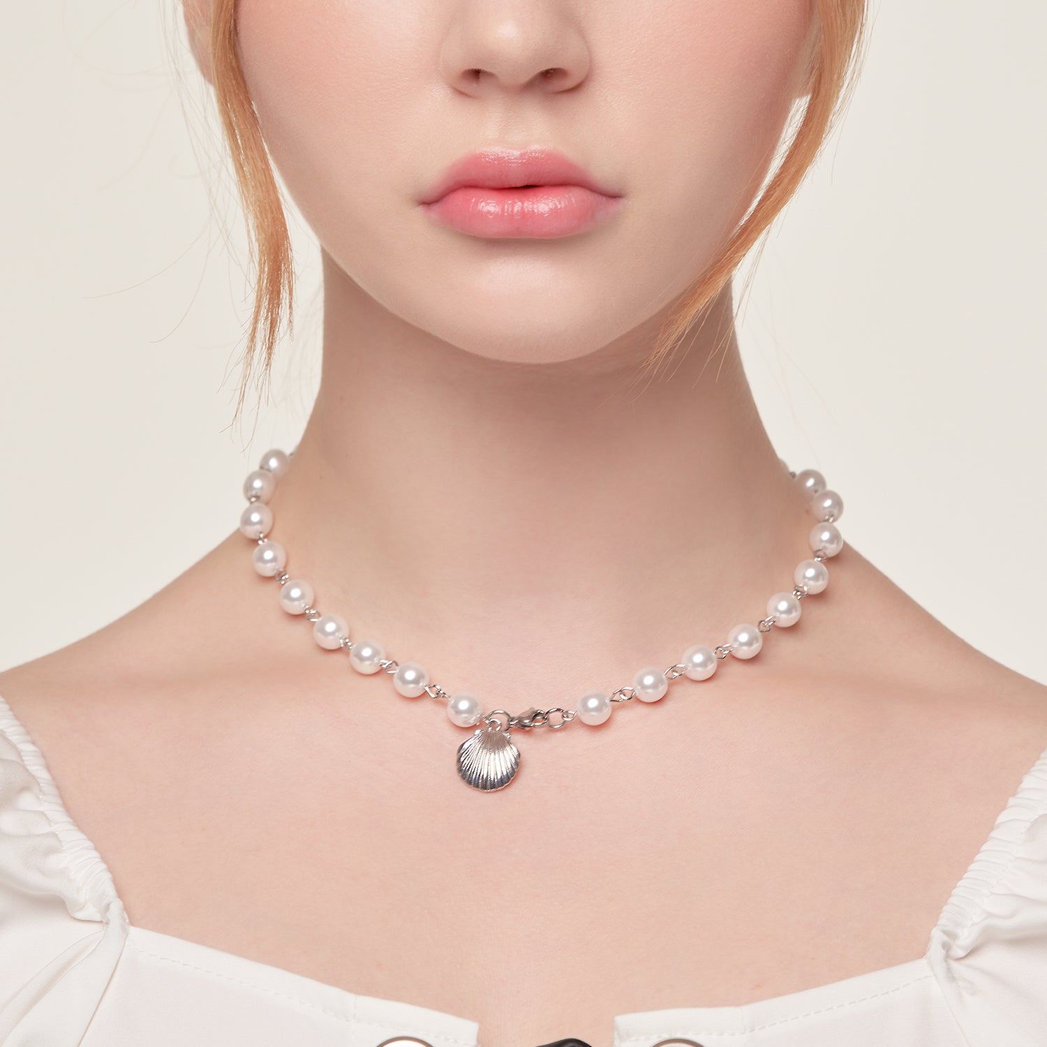 PEARL SHELLFISH NECKLACE