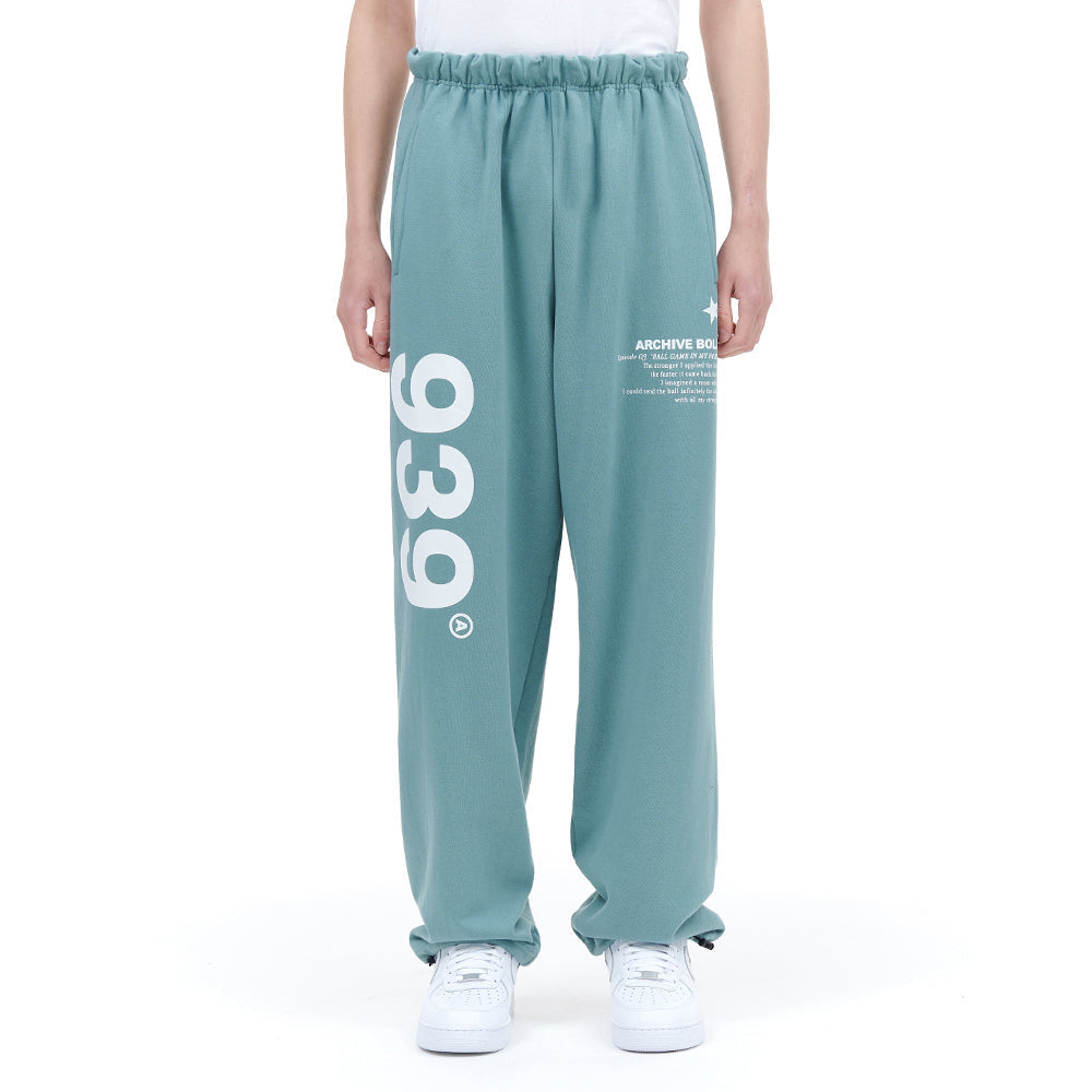 939 LOGO SWEAT PANTS (MINT)