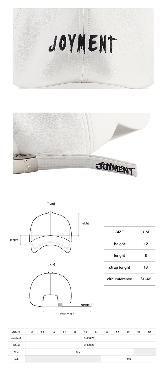 JOYMENT-BALL CAP LEATHER FONT-02