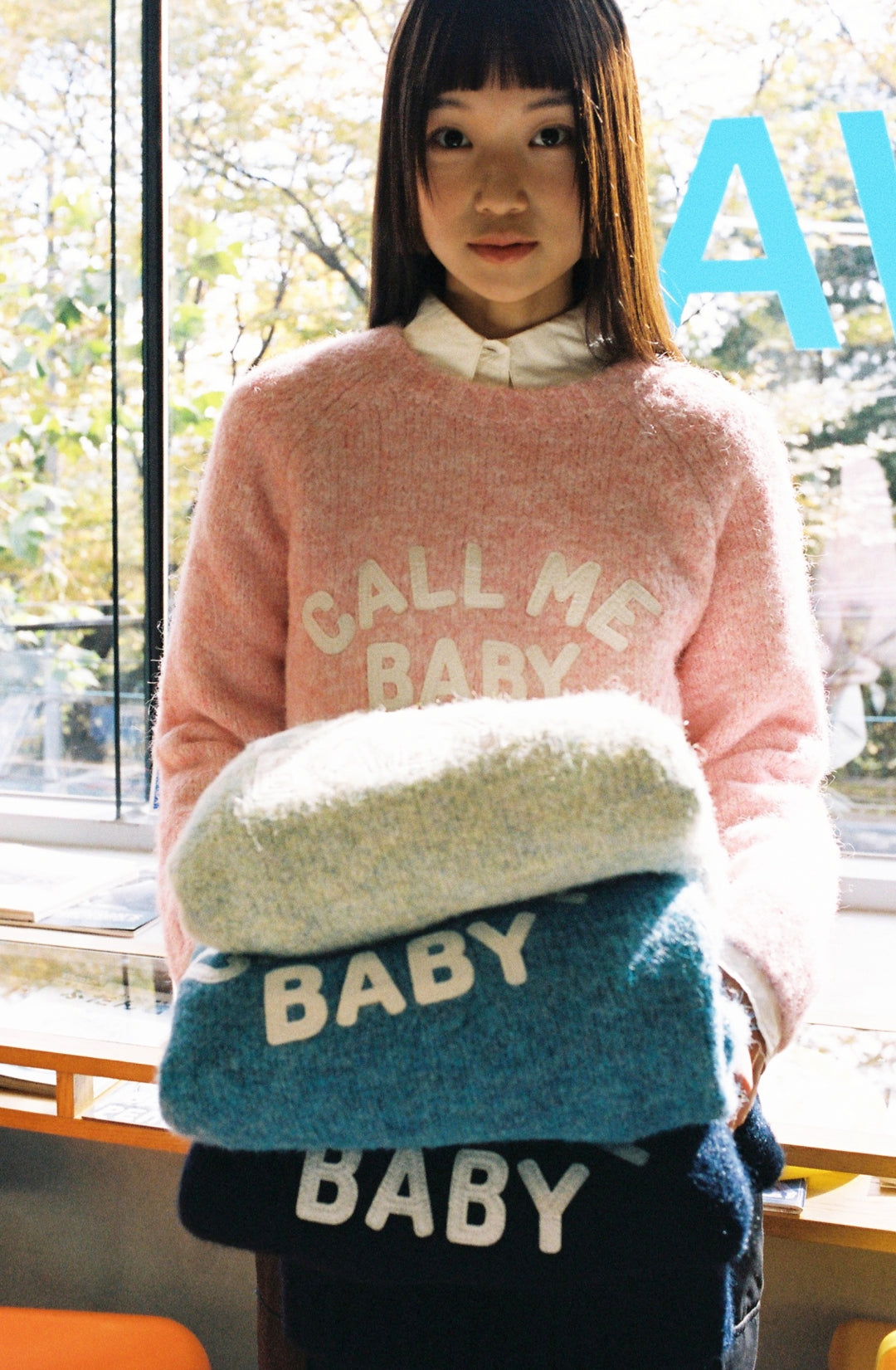 CMB Bunny Sweater _ Pinky