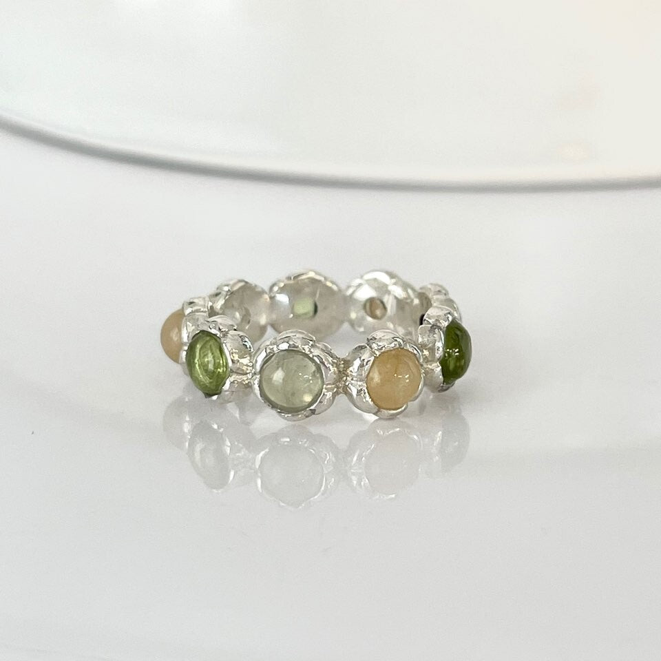 more baby breath ring green