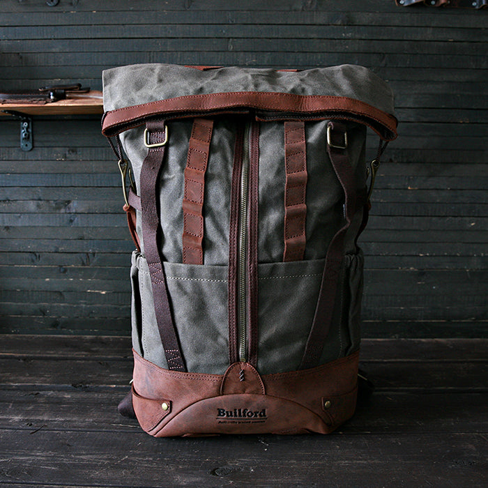 Bikers Crew Backpack Dark Oak