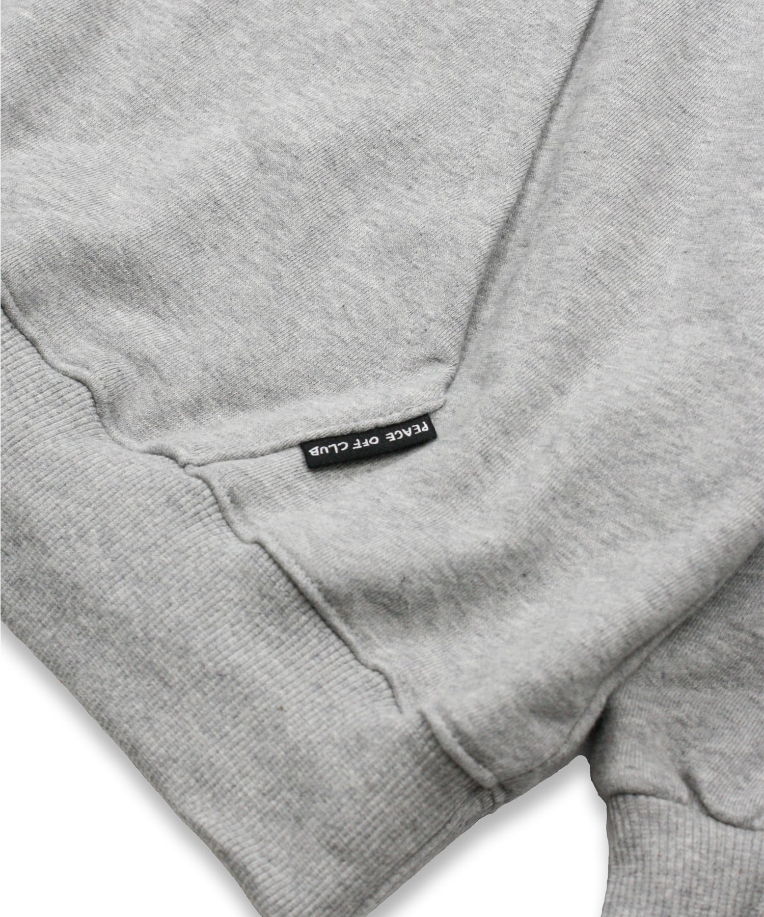 Sign_Logo Hooded Sweatshirt GREY