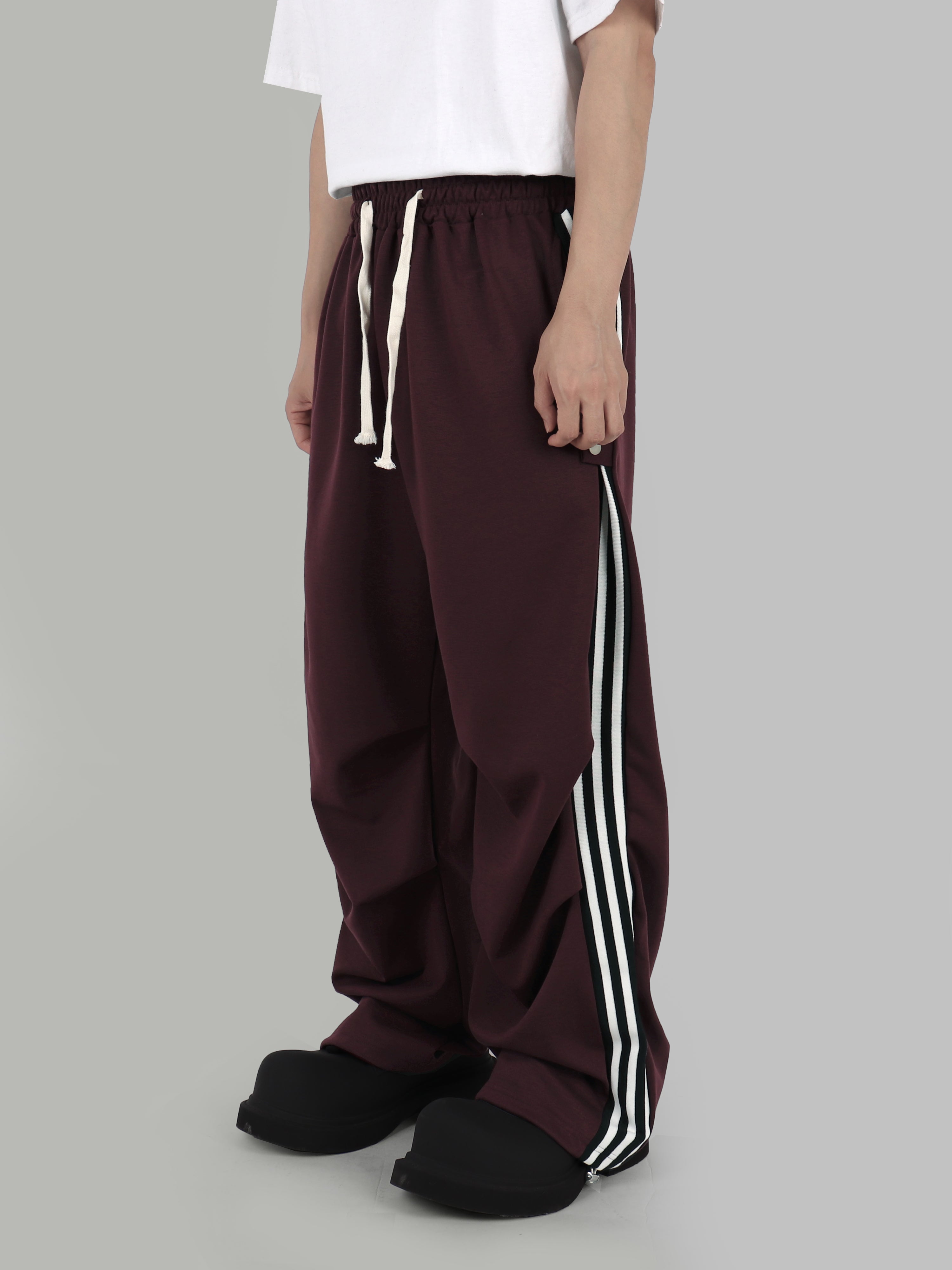 Snap track pants