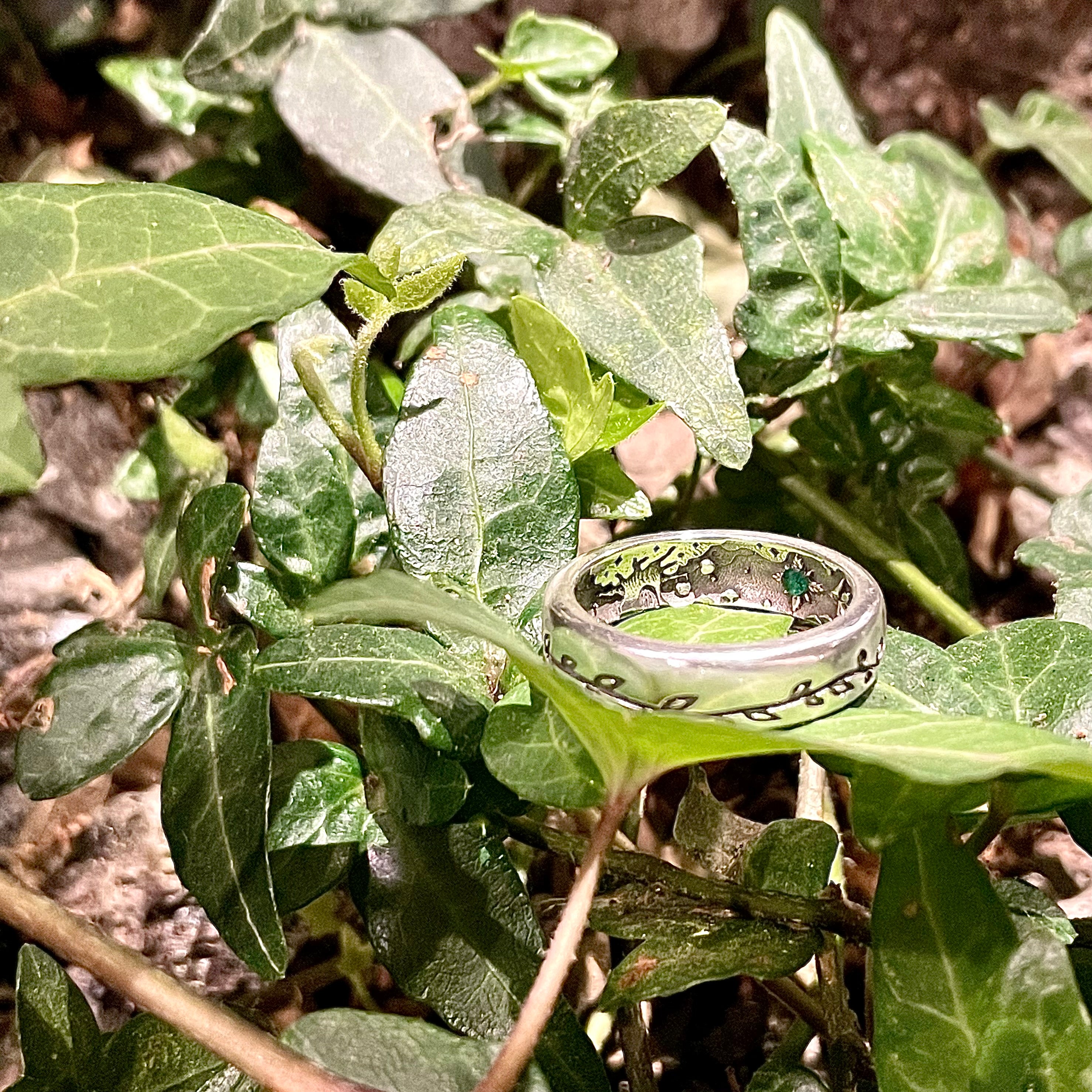 Forest fairy silver Ring