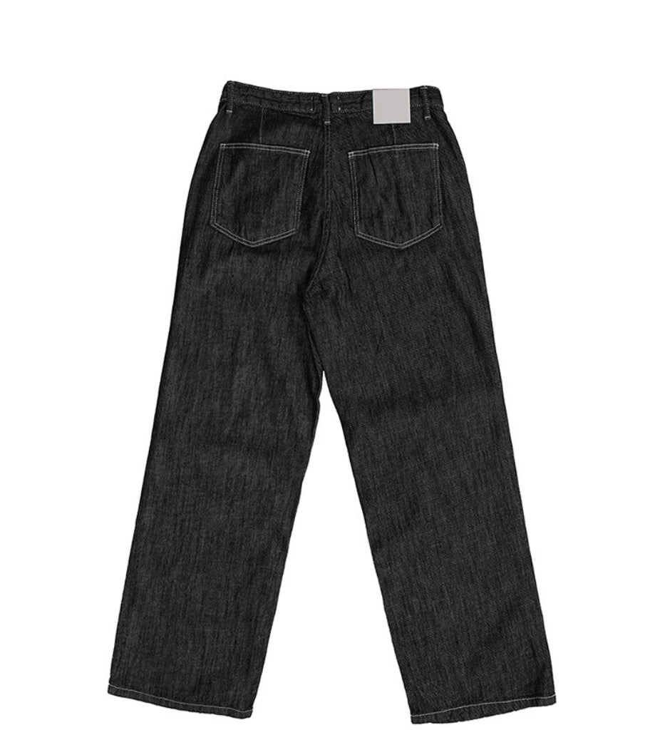 WOLF LINEN DENIM PANTS(XS~L)