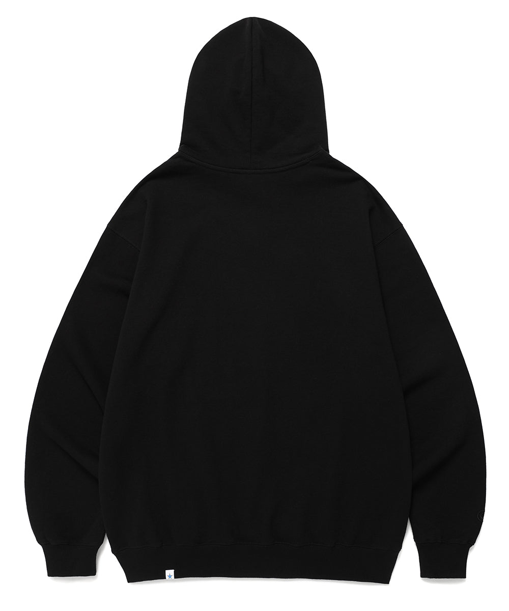 APLIQUE STADIUM LOGO HOODIE BLACK(CV2ESUM405A)