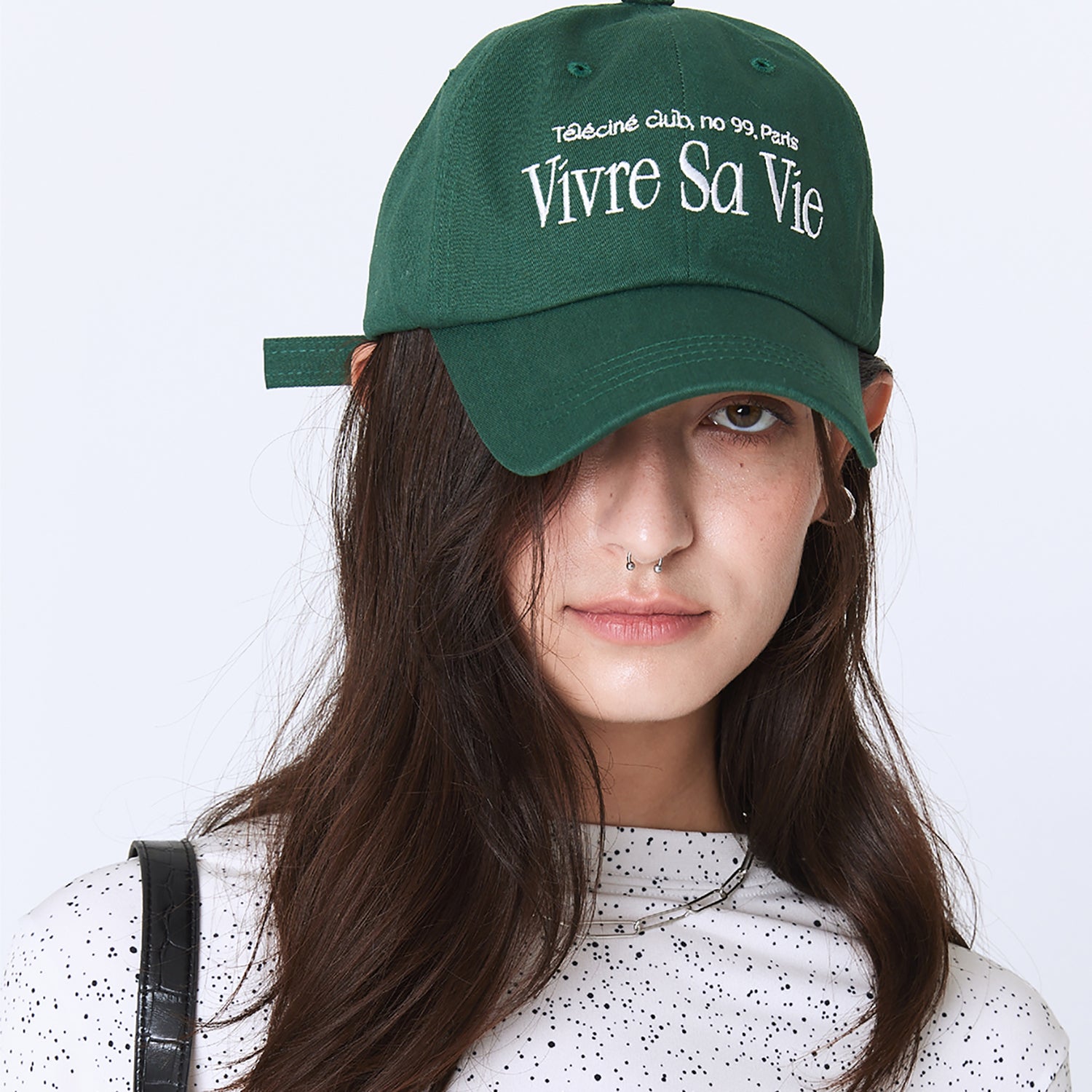 VIVRE SA VIE BALL CAP Green