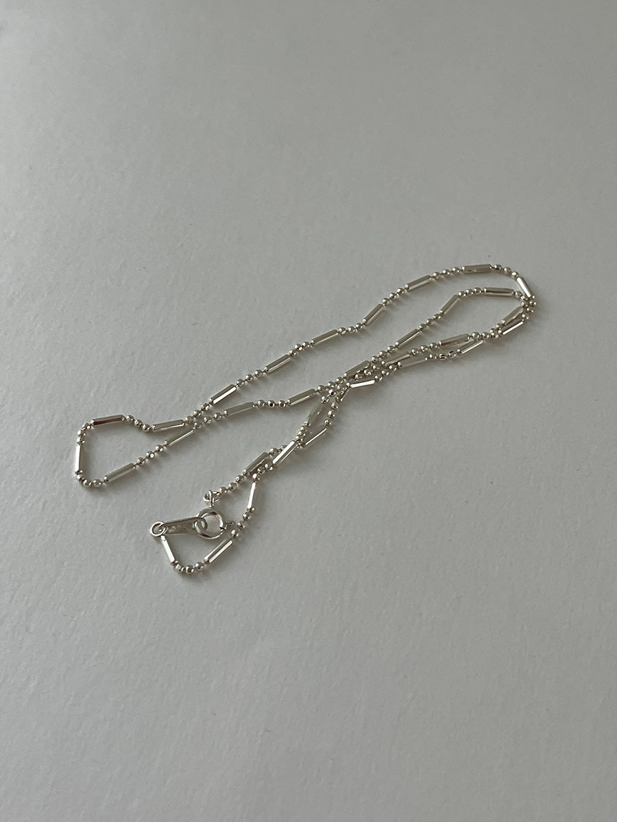 [92.5 silver] ette necklace