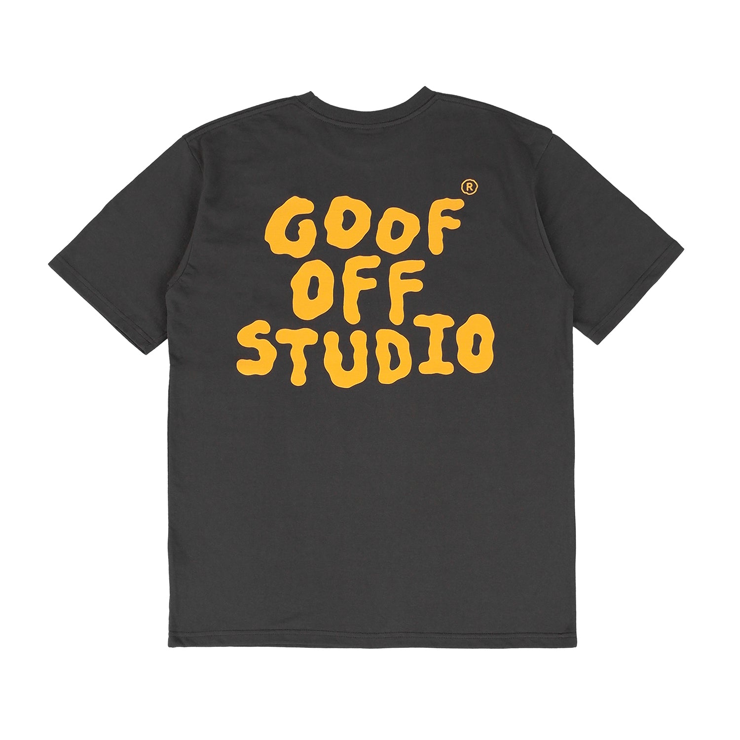 GOOFOFF MAIN LOGO TEE - ( Charcoal )