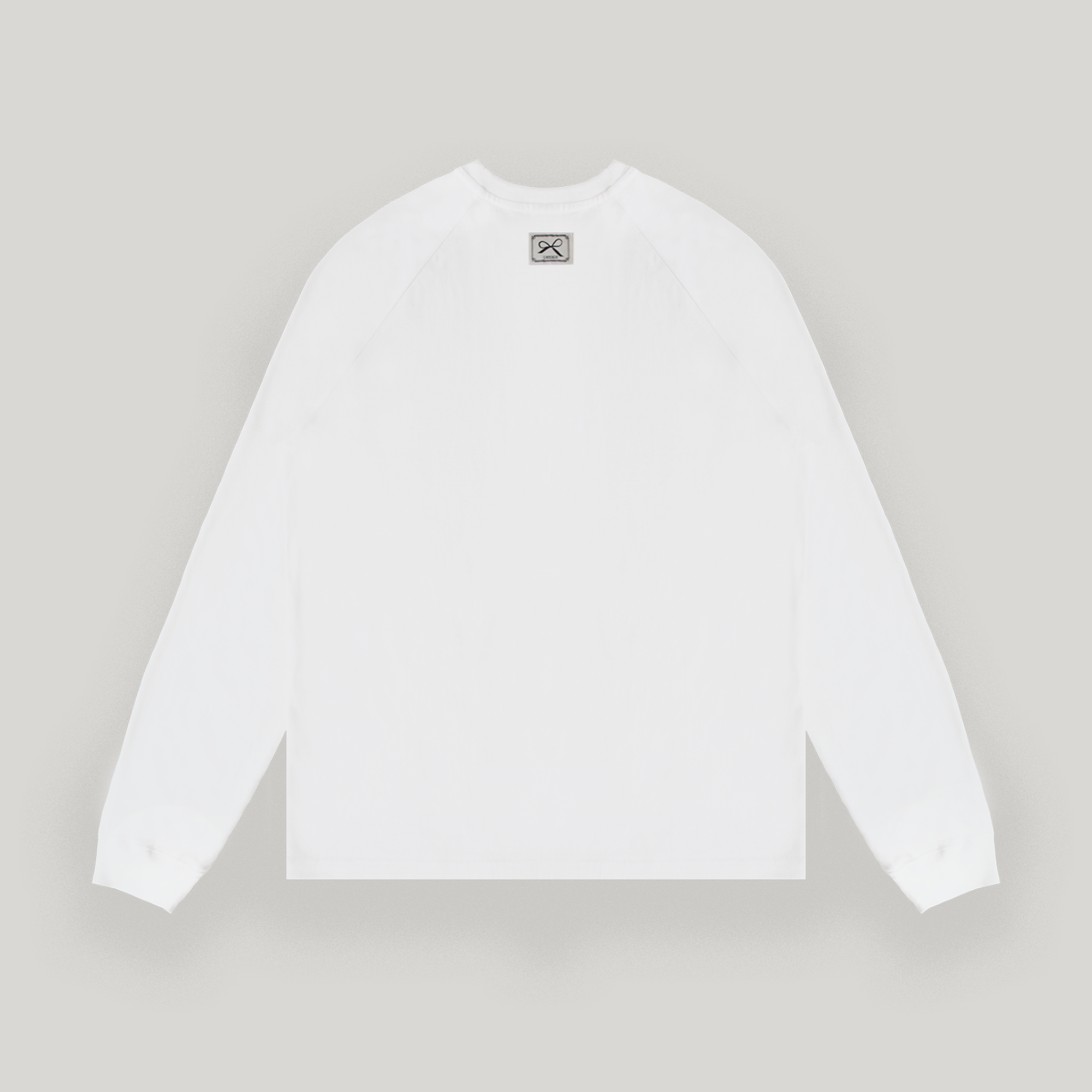 White Raglan Long Sleeve