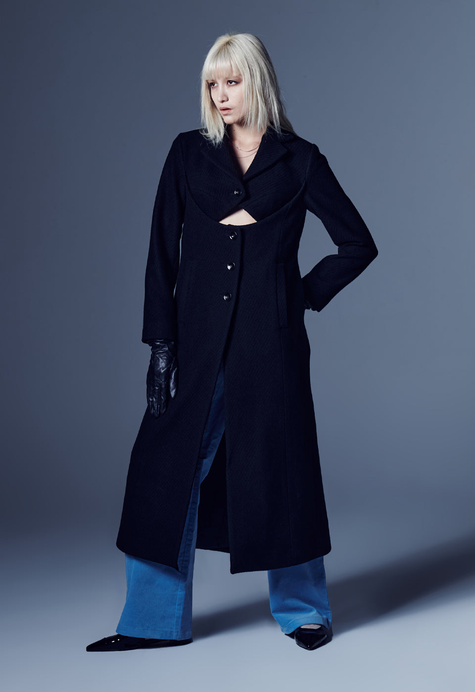 CRESCENT LONG COAT