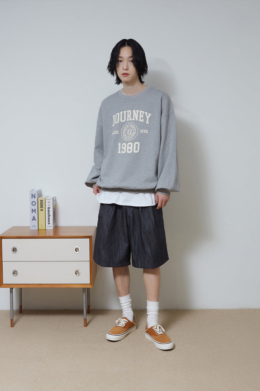 Golden Emblem Sweatshirt (Grey)