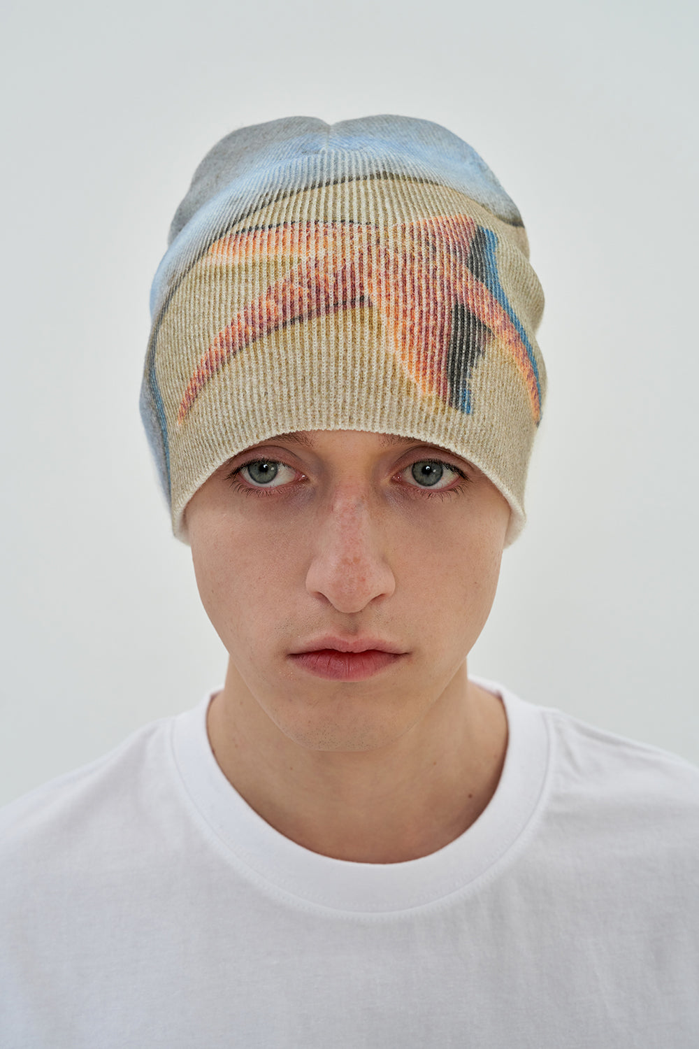 PRINTED BEANIE - STARFISH