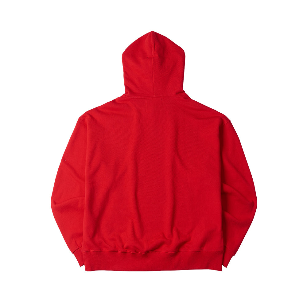 939 LOGO HOOD (DEEP RED)