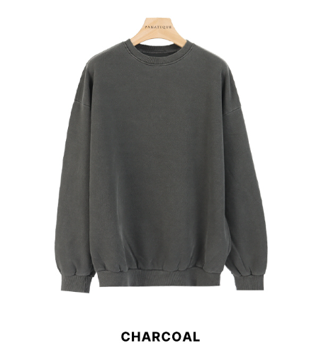 Rocco Pigment Oversized Fit Sweatshirt_3color