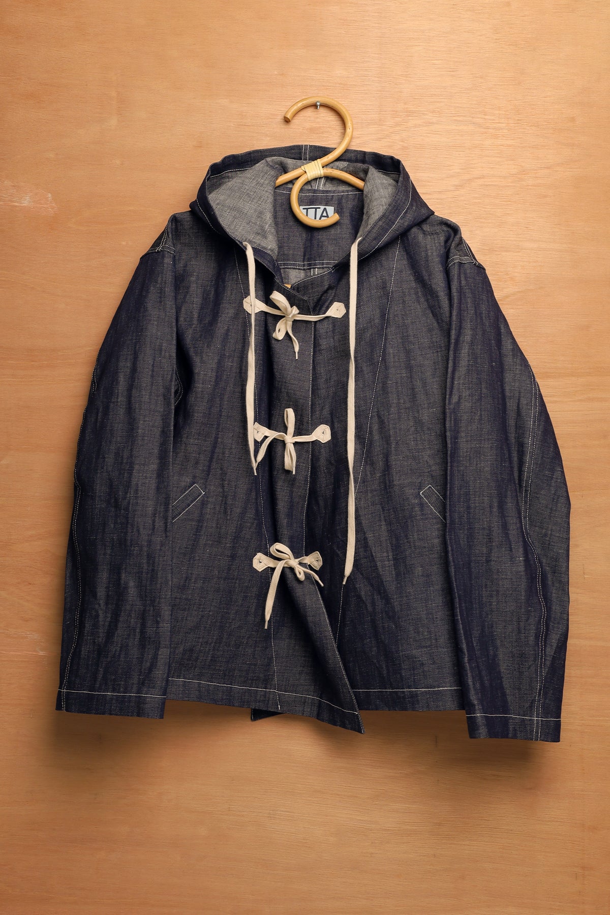 HOOD CARDIGAN JACKET-INDIGO NAVY