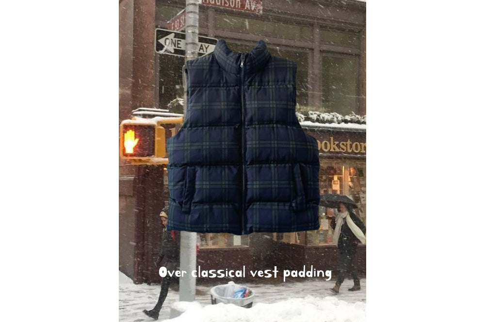 Over classical vest padding