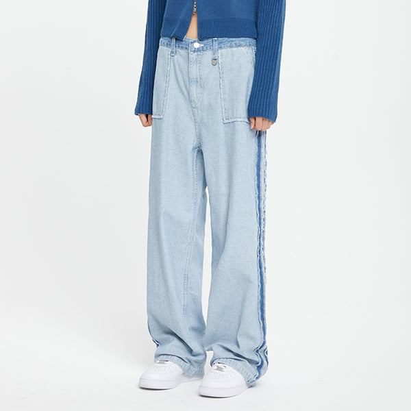 INSIDE OUT DENIM PANTS