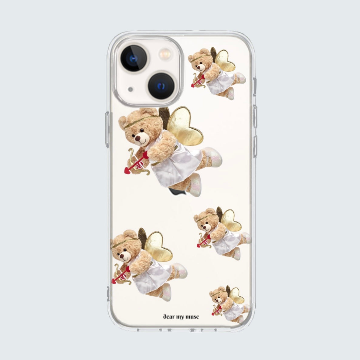 cupid teddy iphone case