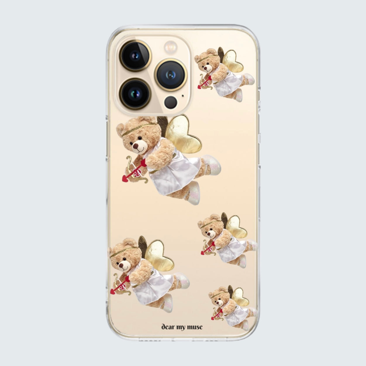 cupid teddy iphone case