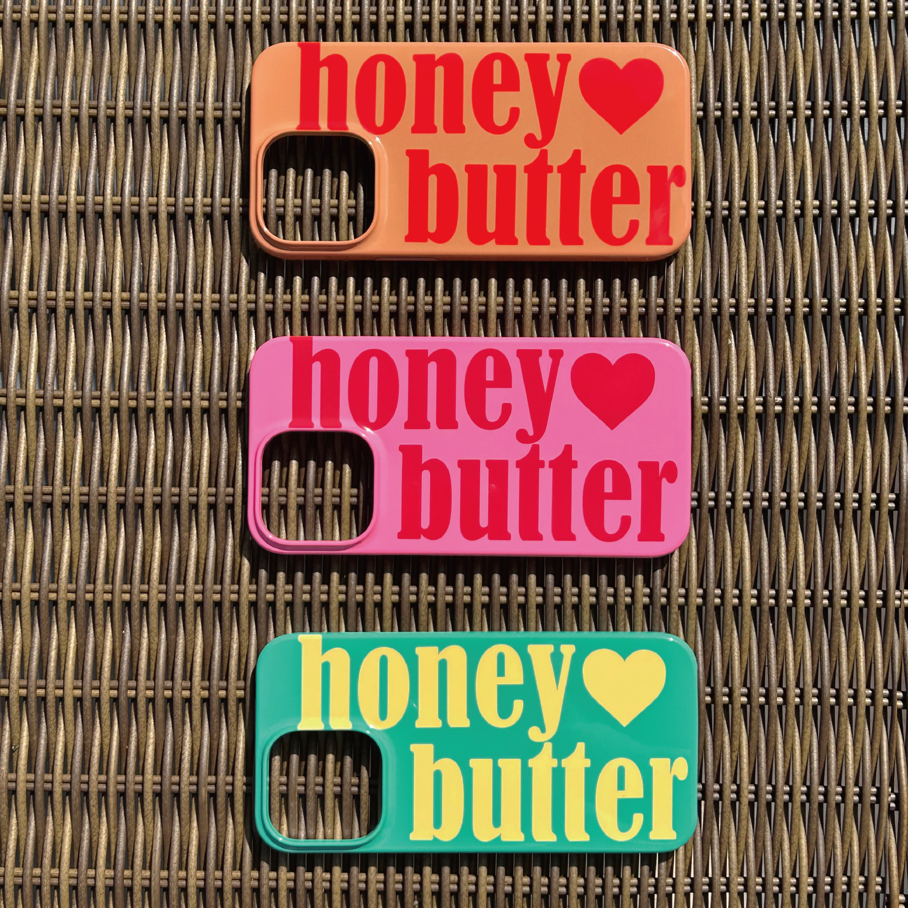[PINK] Honey Butter Slim-hard case