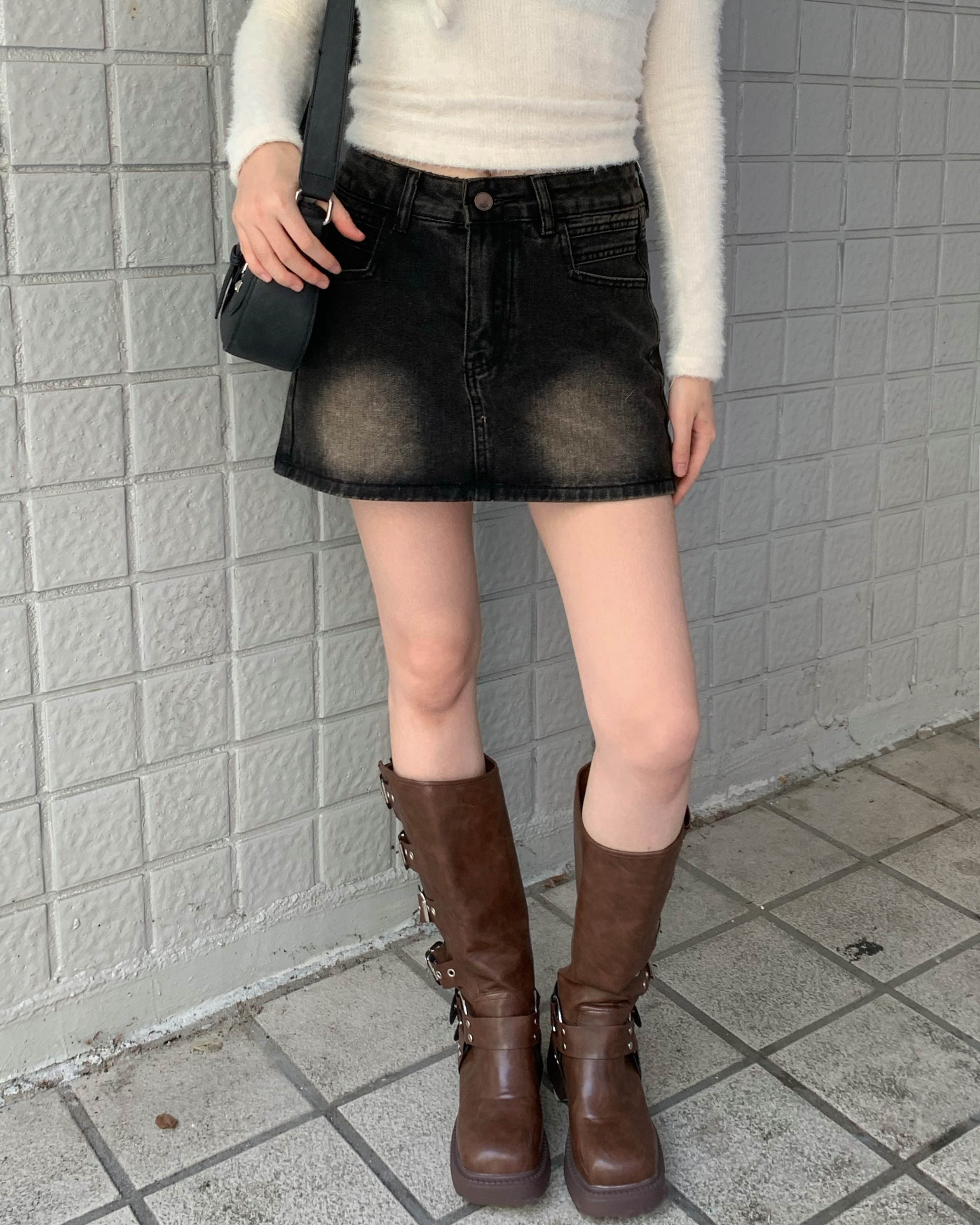 Belted boots