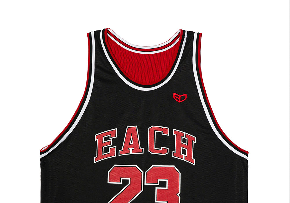 REVERSIBLE JERSEY_ RED/BLACK