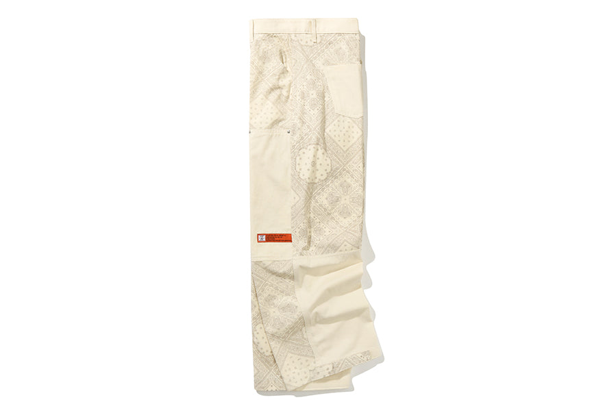 PAISLEY POCKET PANTS_OATMEAL