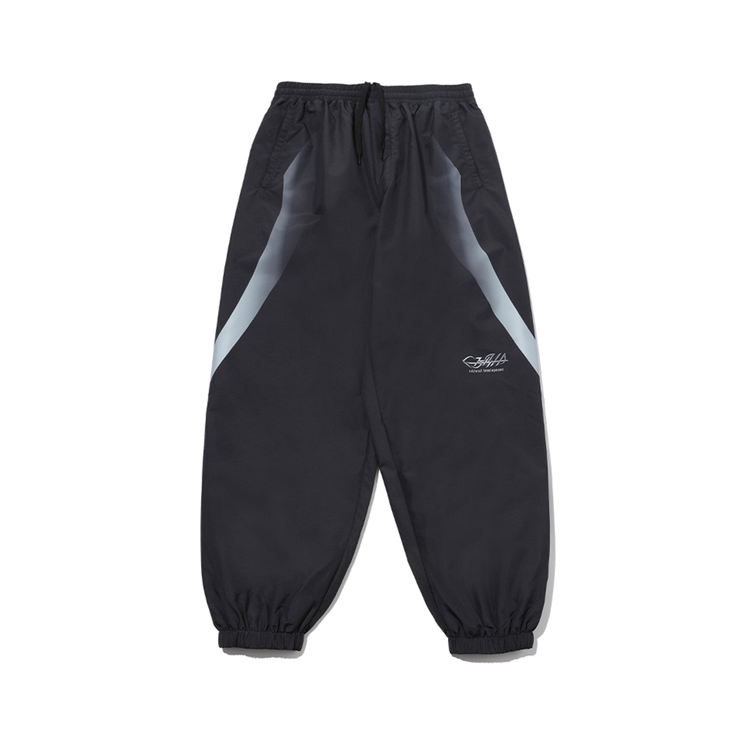 Chrome Logo Woven Jogger Pants [Black]