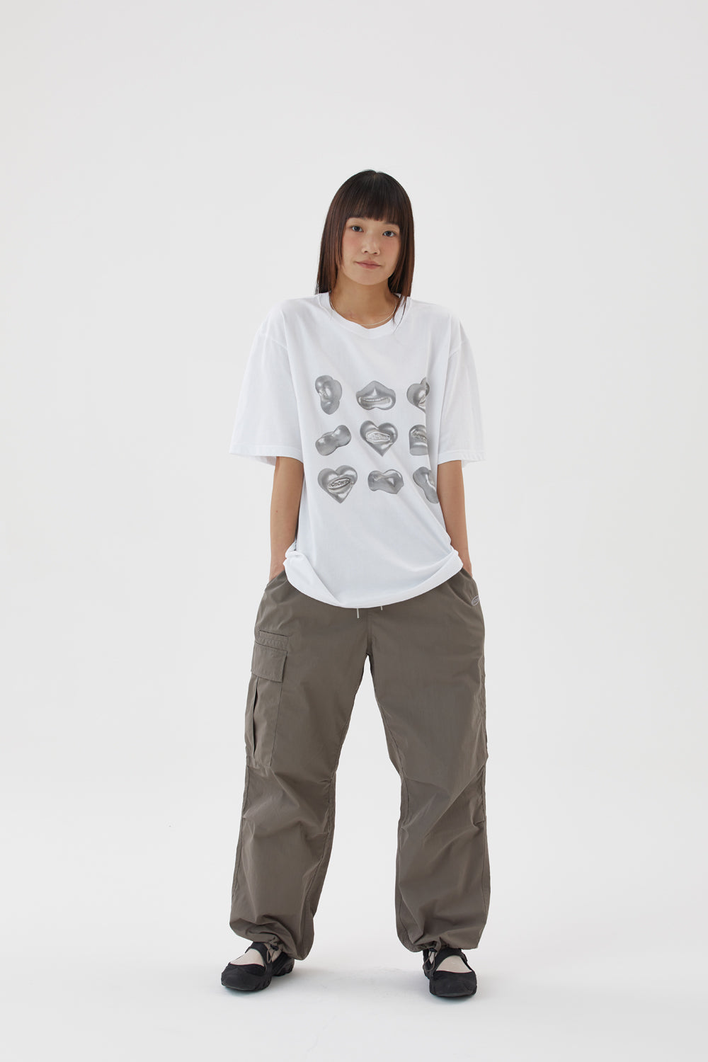 Spinning Heart Tee [silver]