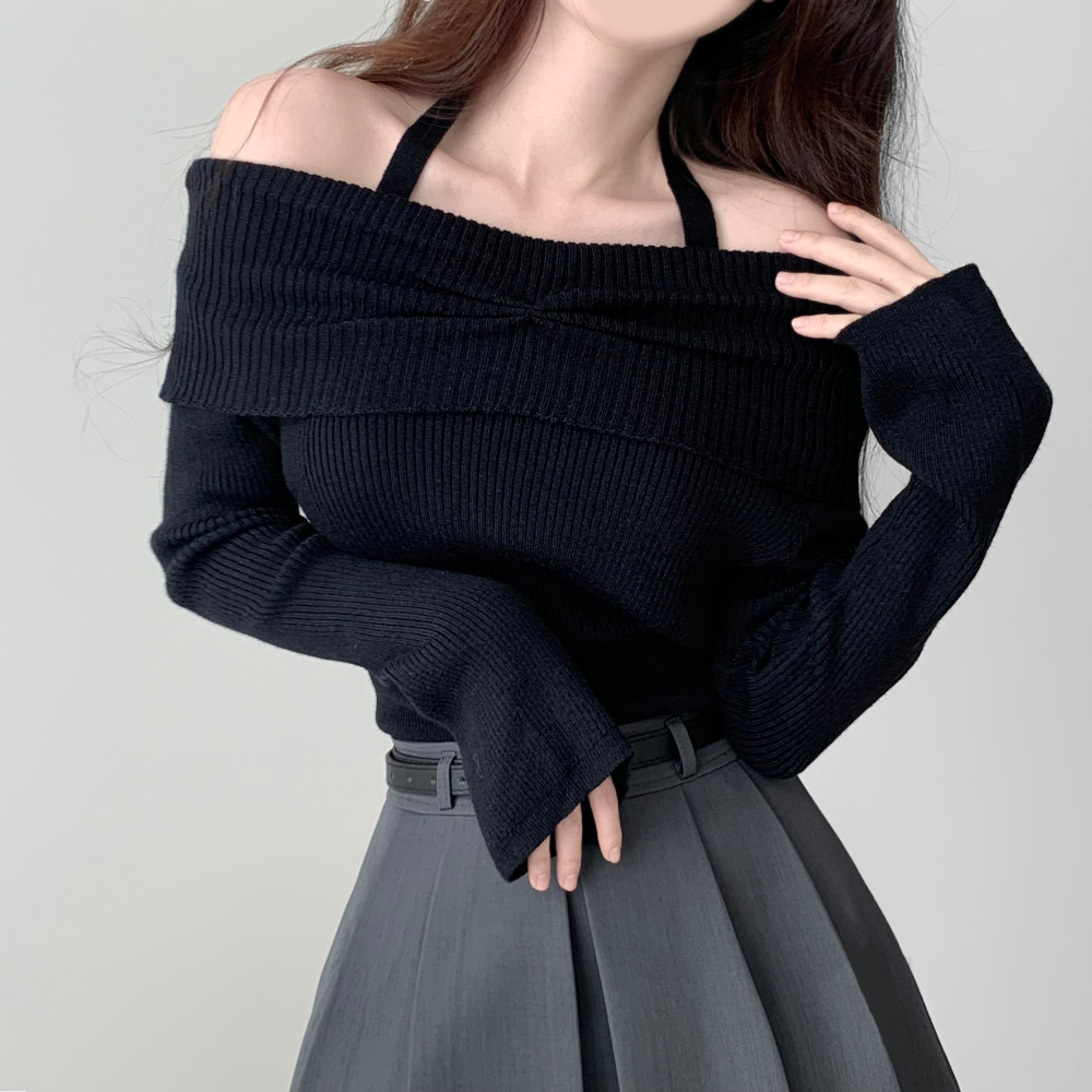 Lily Halterneck Knitwear