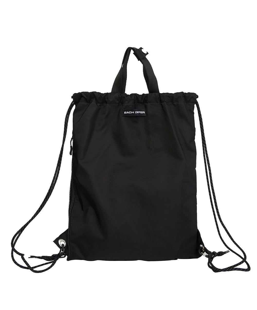 SYMBOL LOGO GYM SACK_BLACK