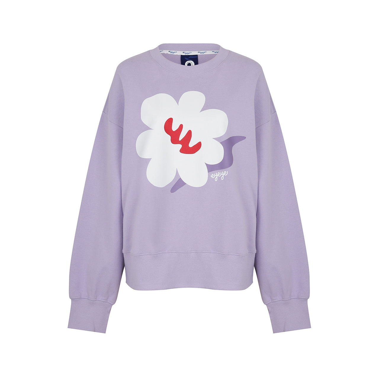 FLOWER PRINT SWEATSHIRT_L