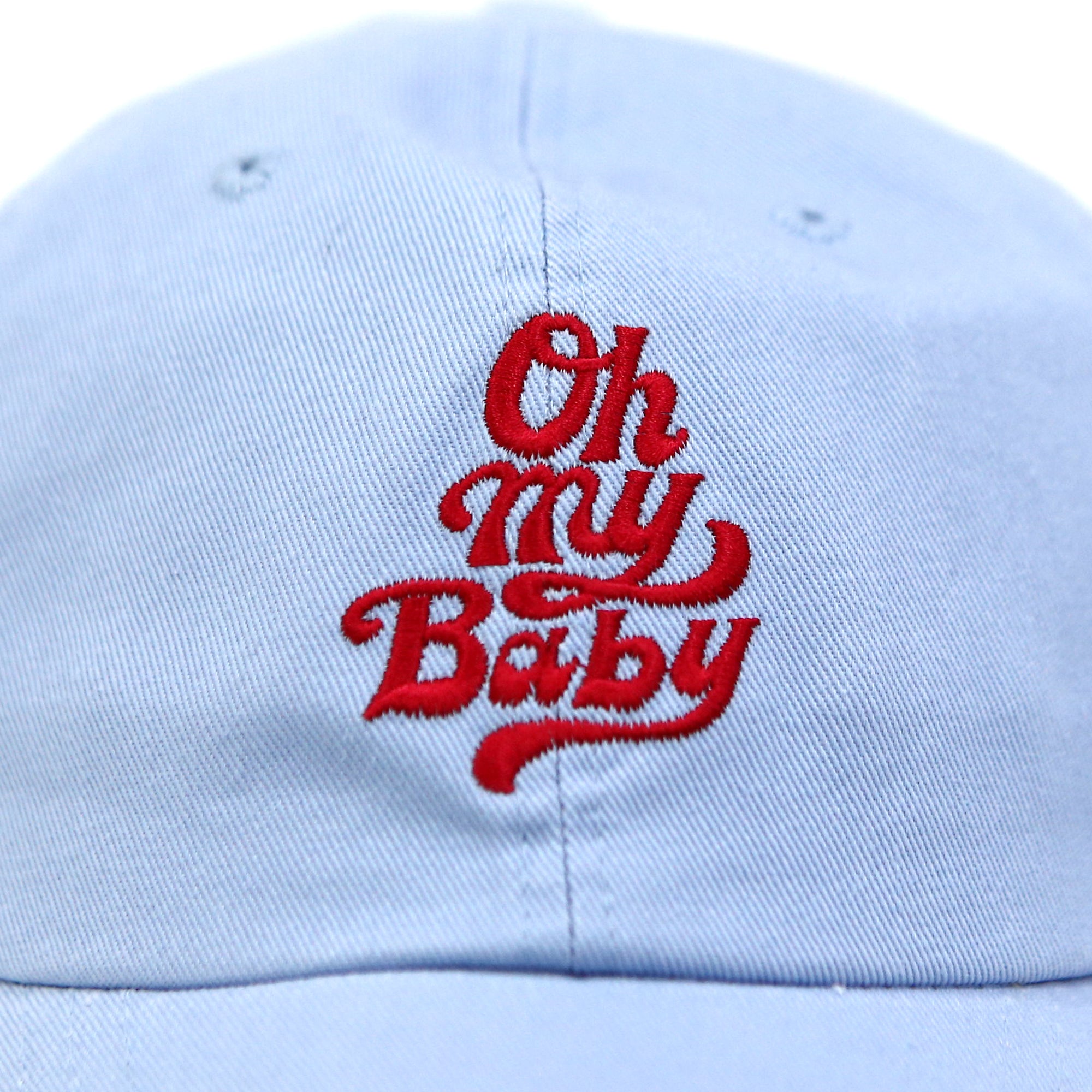 [Call me baby] Oh My Baby Embroidery Ball Cap