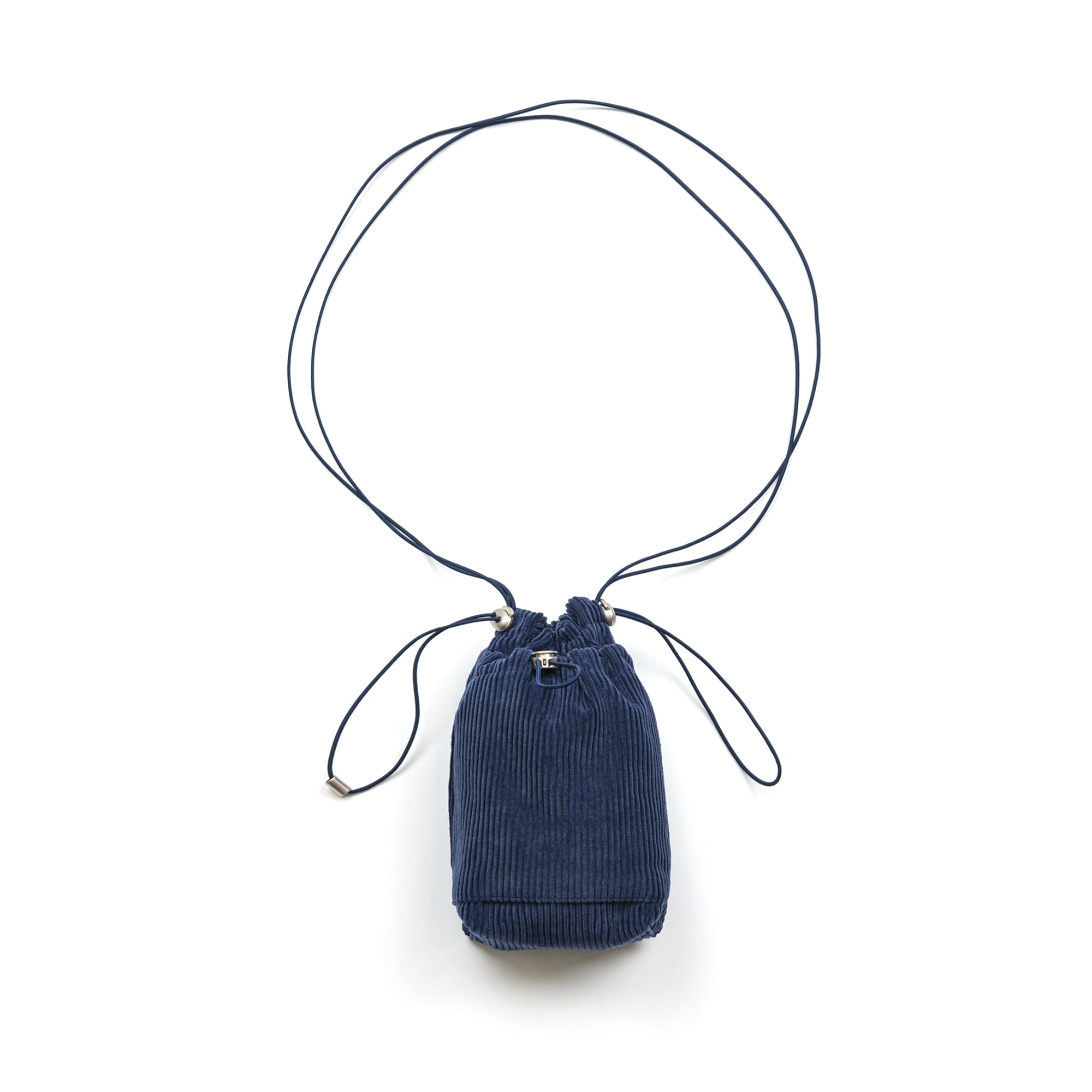 CORDUROY MINI CROSS BAG(BLUE NAVY)