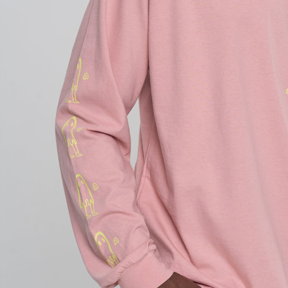 Both Ends' Long Sleeve Shirt Pink