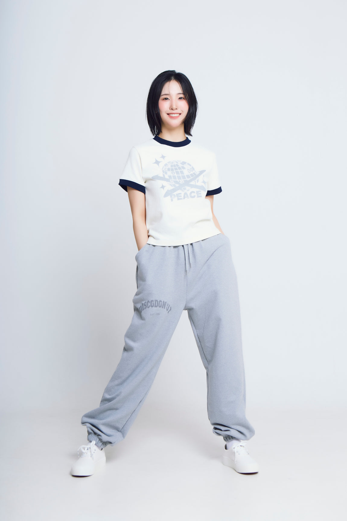 castela sweat jogger pants_gray