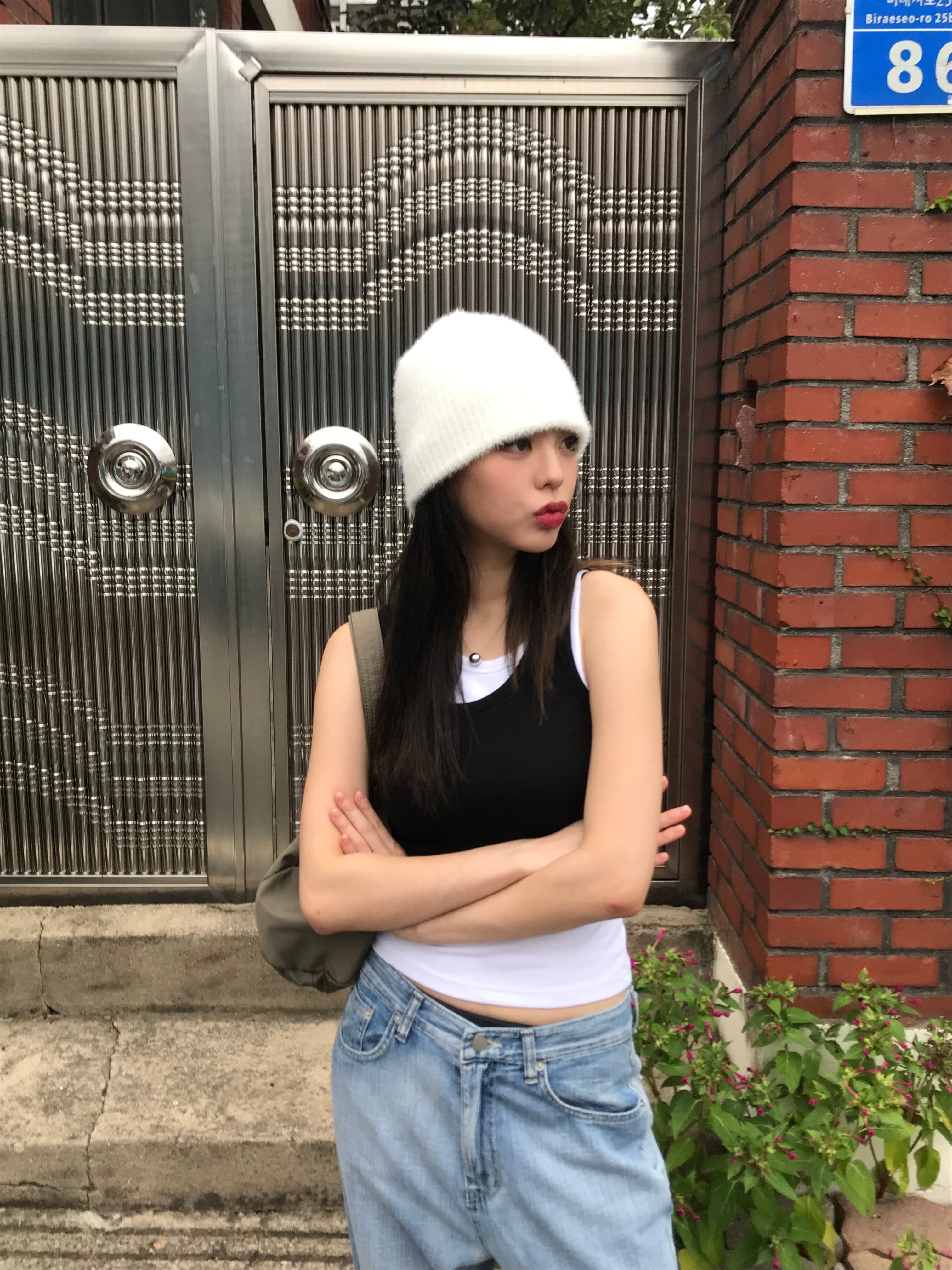 Jade short beanie