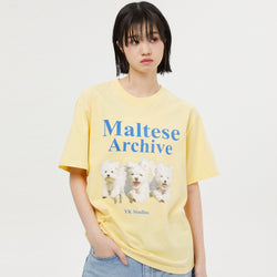 マルチーズアーカイブ半袖Tシャツ