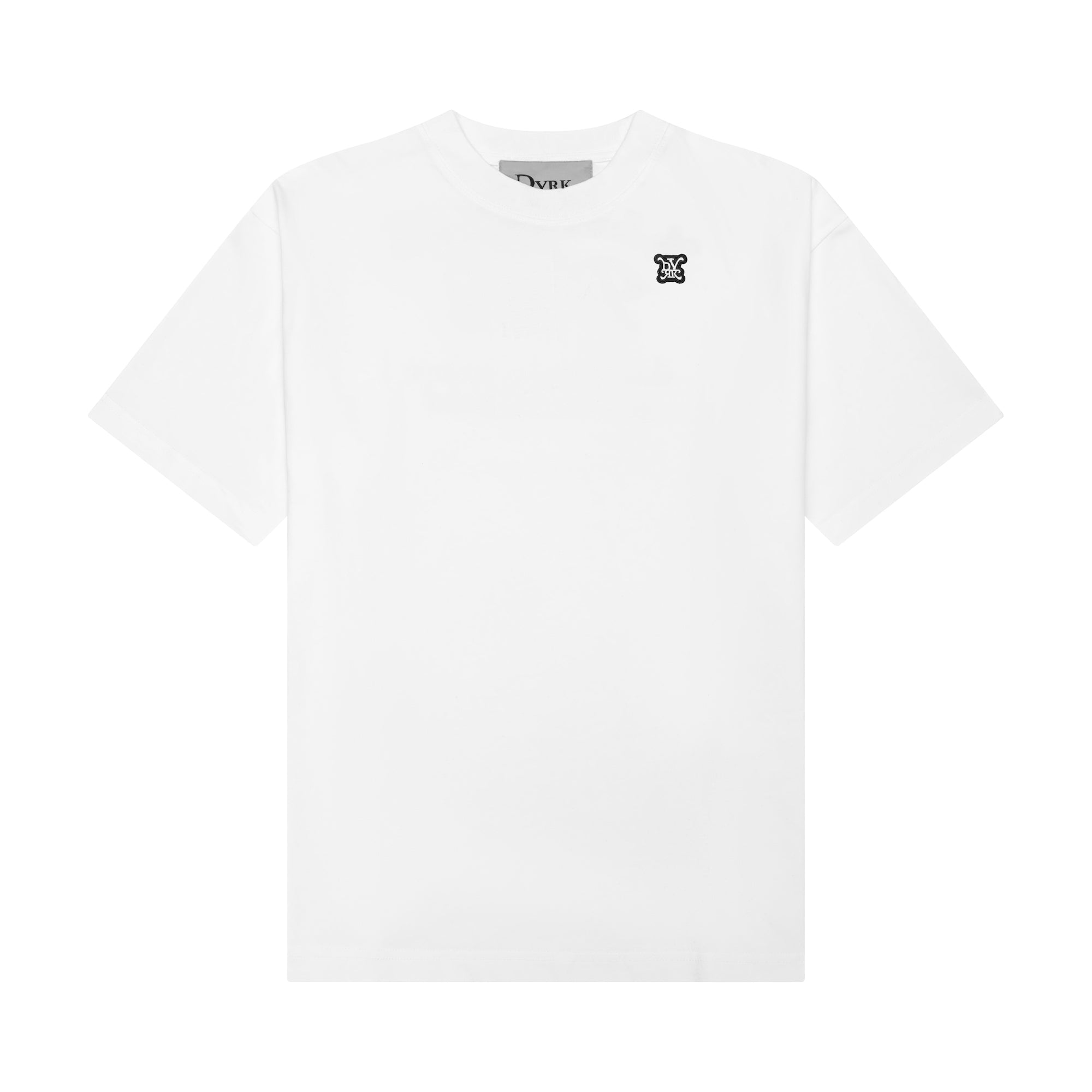 DVRK PRIVÉ SECRET JARDIN LOGO TEE - WHITE