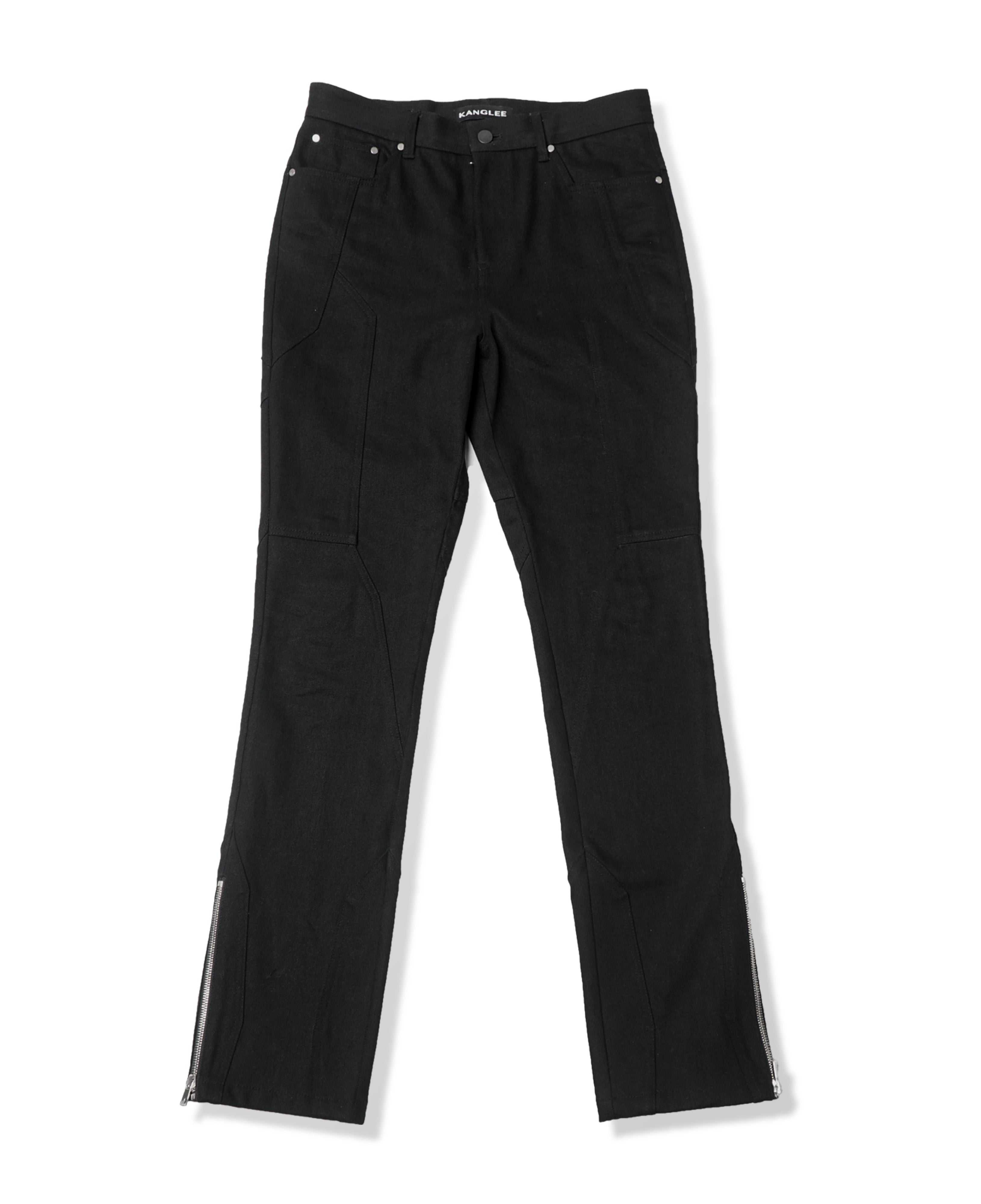 DARK KNIGHT SEMI SLIM JEANS IN BLACK DENIM (TURKIYE FABRIC)